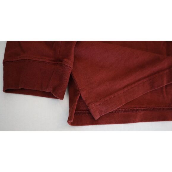 Duluth Men's Sz XL Burgundy Relaxed Fit Longtail L/S Crew Neck T-Shirt w/Pocket - Picture 9 of 10